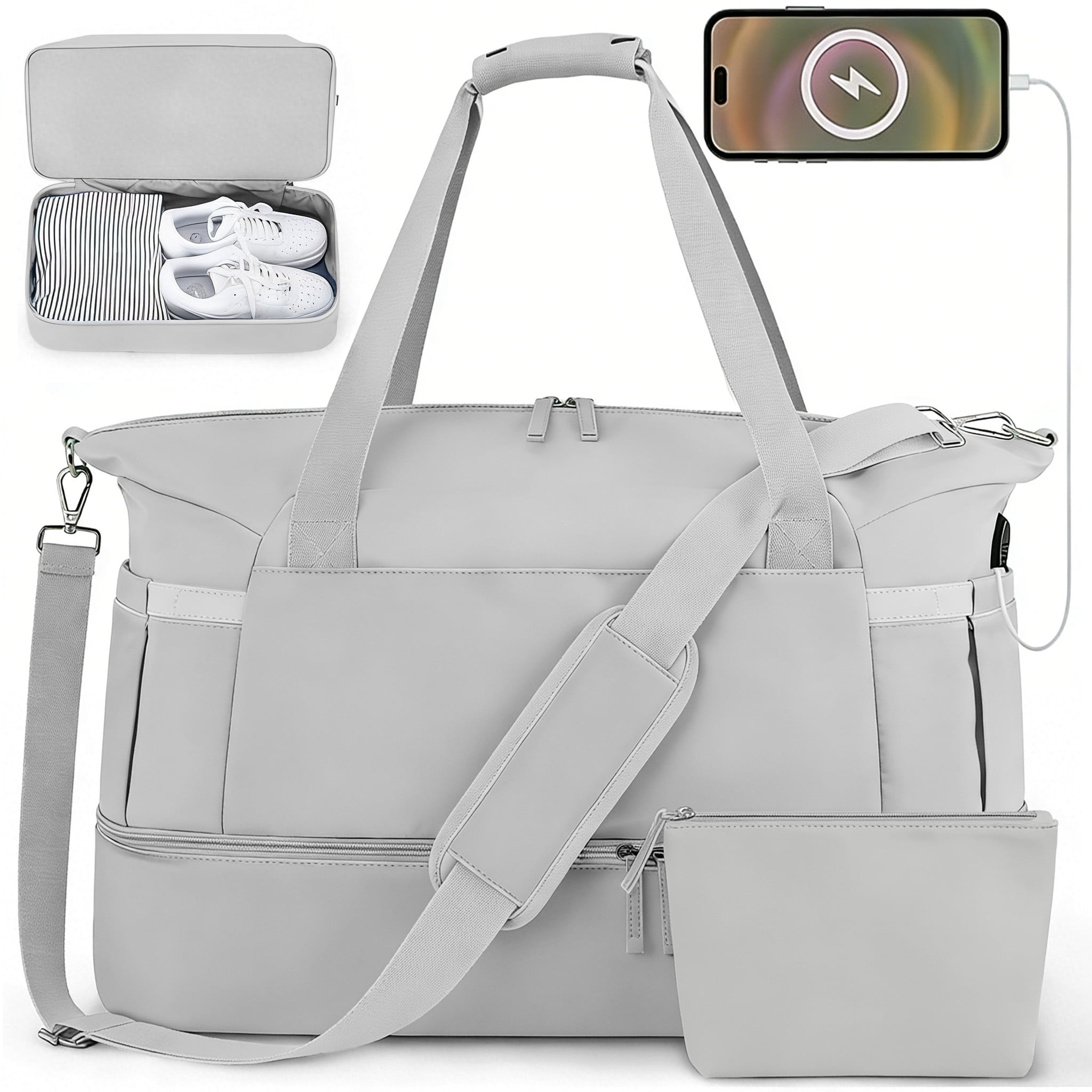 DAKIMOE Lightweight Travel Duffel Bag – Versatile Carry-On