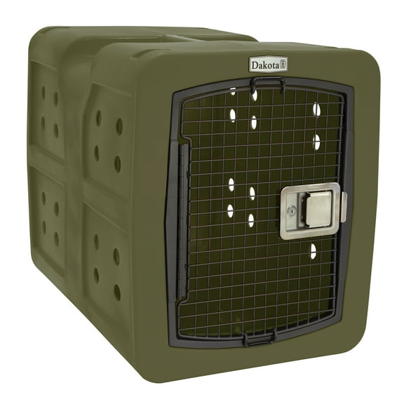 DAKOTA 283 G3 FRAMED DOOR KENNEL - MEDIUM - OLIVE