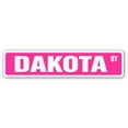 thumbnail image 1 of DAKOTA Aluminum Street Sign Childrens Name Room Metal Sign | Indoor/Outdoor |  18" Wide, 1 of 5