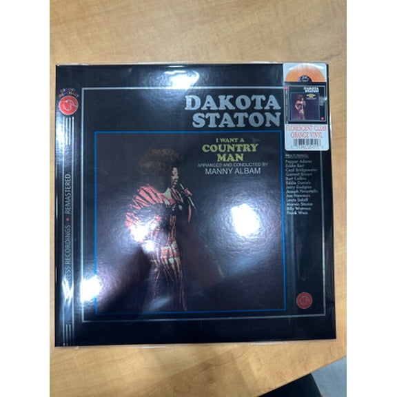 DAKOTA STATON - I Want a Country Man (Florescent Orange Vinyl) (Vinyl)