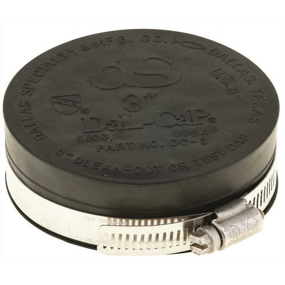 DAL-CAPS® RUBBER CLEANOUT OR TEST CAP, 1-1/2 IN. per 10 Each