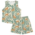 DALAWU Leopard Grass Pattern For Ultra-Soft Pajama Breathable ...