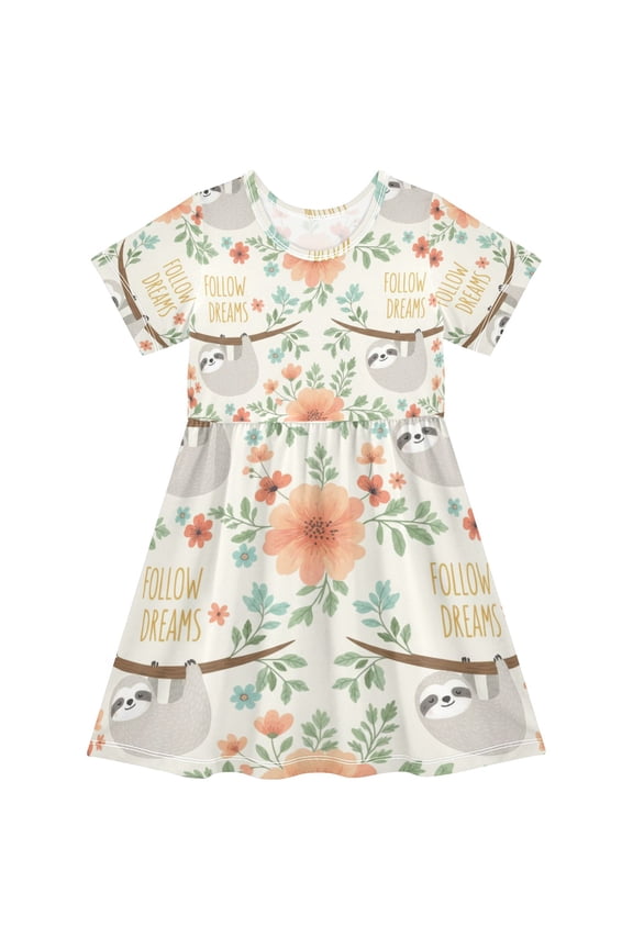 Short Sleeve Dress A-line Silhouette 17 Of Pattern