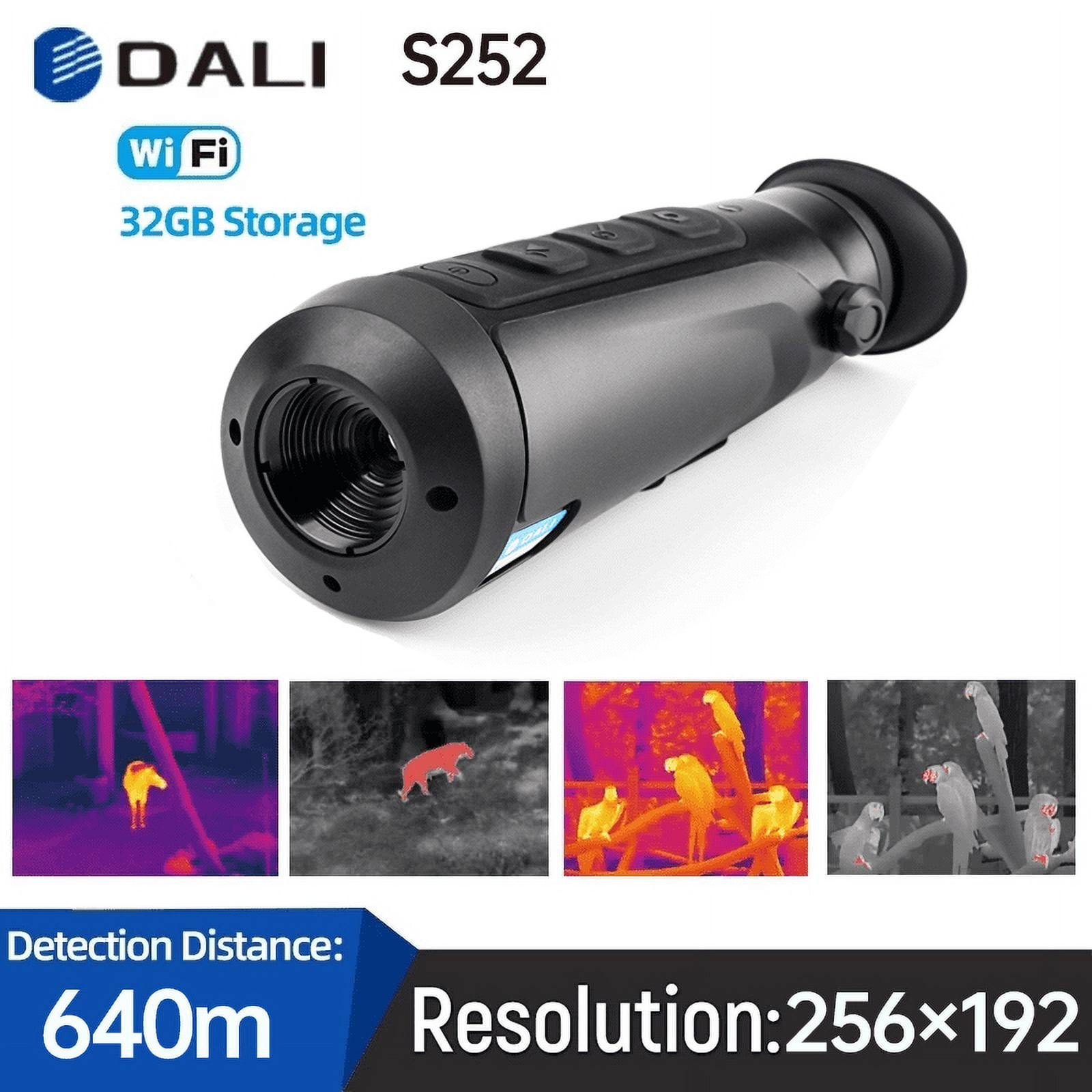 DALI Thermal Camera For Hunting S252 243 Telescope Handheld