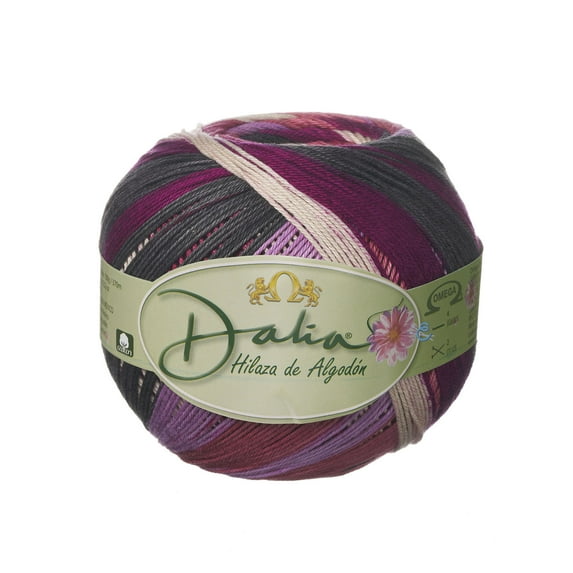 DALIA [100grs] by Omega - Fine 100% Mercerized Cotton Thread for Crochet and Knitting - Color: 35 - Cheschire 507