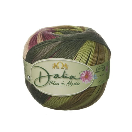 DALIA [100grs] by Omega - Fine 100% Mercerized Cotton Thread for Crochet and Knitting - Color: 38 - Amazon 502