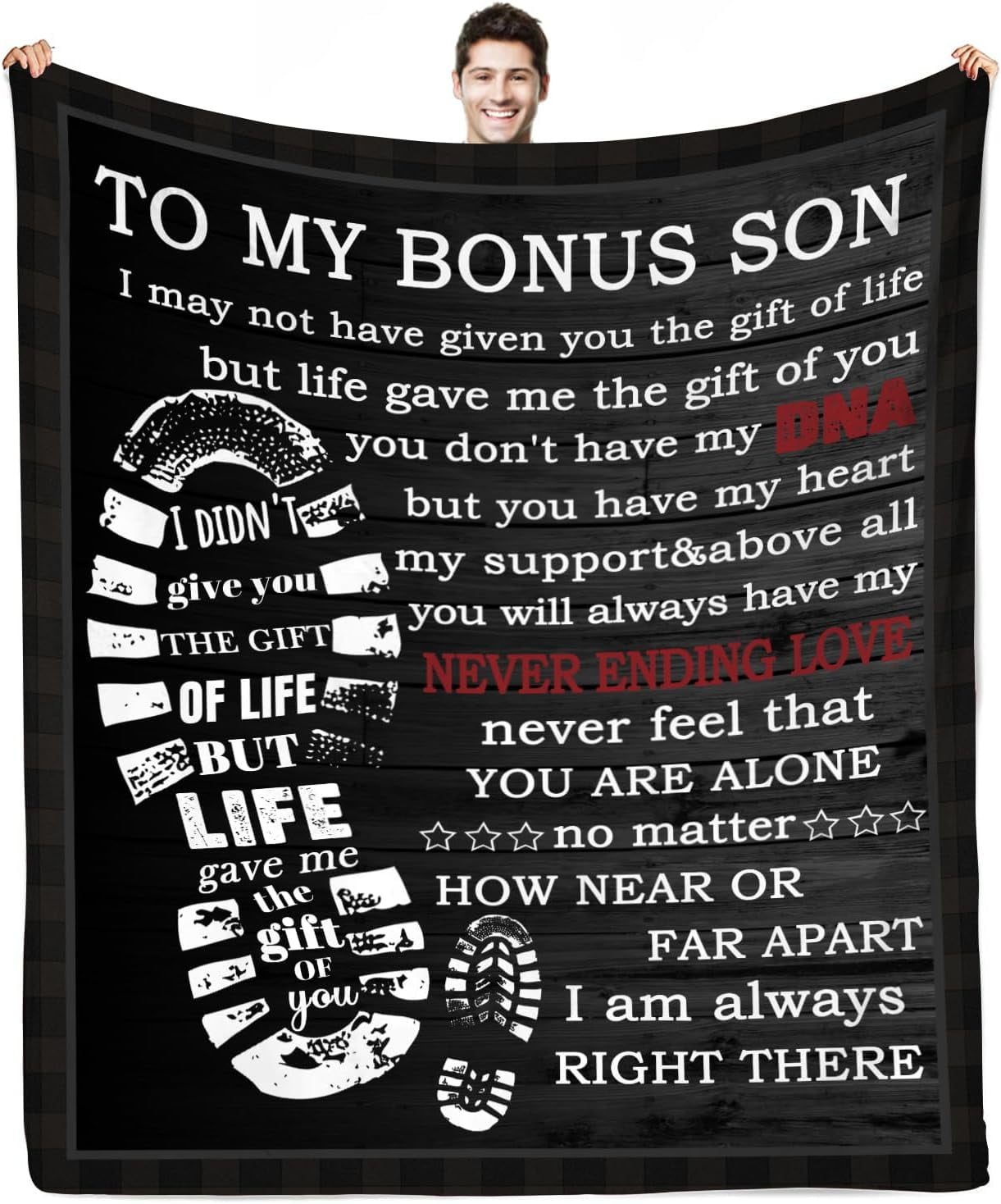 Bocfonu Cozy Throw Blanket - Perfect For Lounging, Bonus Dad Gift Idea - View #9