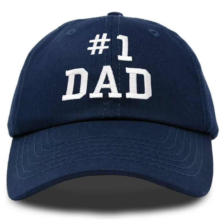 DALIX #1 Dad and Grandpa Hat, Embroidered Baseball Cap, Perfect