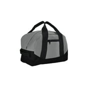12" Mini Duffel Bag Gym Duffle in Gray