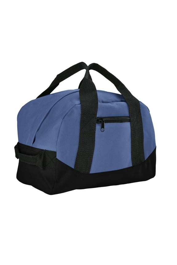 12" Mini Duffel Bag Gym Duffle in Navy Blue