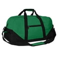 thumbnail image 1 of DALIX 21" Large Duffle Bag with Adjustable Strap in Dark Green, 1 of 4