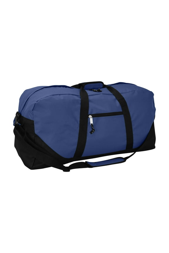25" Big Adventure Large Gym Sports Duffle Bag in Navy Blue