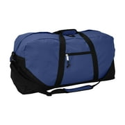 DALIX 25" Big Adventure Large Gym Sports Duffle Bag in Navy Blue
