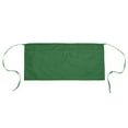 thumbnail image 1 of DALIX 3-Pocket Adjustable Tie Waist Workwear Uniform Apron, Dark Green, 20" x 10", 1 of 6