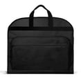 thumbnail image 1 of DALIX 39" Business Garment Bag Cover for Suits and Dresses Clothing Foldable w Pockets in Black, 1 of 7