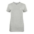 thumbnail image 1 of DALIX Animals Cute Bunny T-Shirt Women's Embroidered Shirt Large Heather Gray, 1 of 6