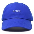 thumbnail image 1 of DALIX Artist Expression Baseball Cap Mens Womens Embroidered Hat in Royal Blue, 1 of 7