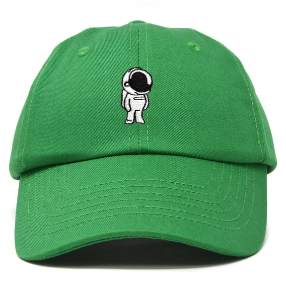 DALIX Astronaut Hat Galaxy Spaceman Baseball Caps for Men Women in Kelly Green