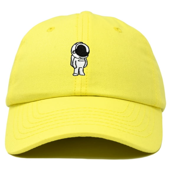 DALIX Astronaut Hat Galaxy Spaceman Baseball Caps for Men Women in Minion Yellow