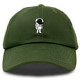 thumbnail image 1 of DALIX Astronaut Hat Galaxy Spaceman Baseball Caps for Men Women in Olive, 1 of 5
