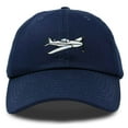 thumbnail image 1 of DALIX Aviator Airplane Ball Cap Embroidered Hat in Navy Blue, 1 of 6
