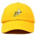 thumbnail image 1 of DALIX Banana Hat Novelty Peel Baseball Dad Cap Gifts for Men Women in Gold, 1 of 5