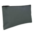 thumbnail image 1 of DALIX Bank Bags Money Pouch Security Deposit Utility Zipper Coin Bag in Gray, 1 of 5