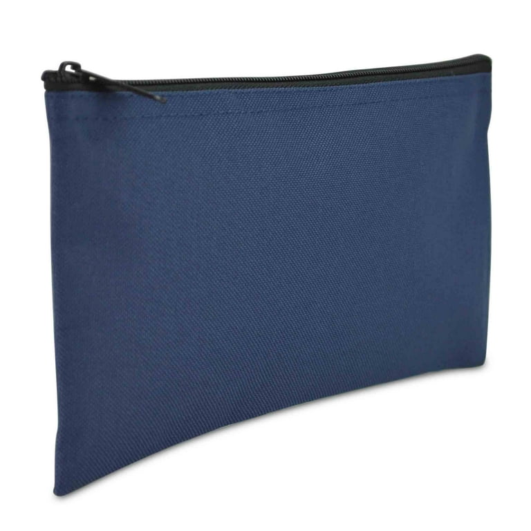 Canvas money bag with zipper hotsell