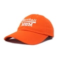 thumbnail image 1 of DALIX Baseball Mom Women's Ball Cap Dad Hat for Women in Orange, 1 of 7