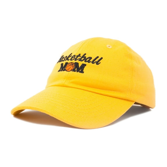 DALIX Basketball Mom Hat and Caps for Women in Gold