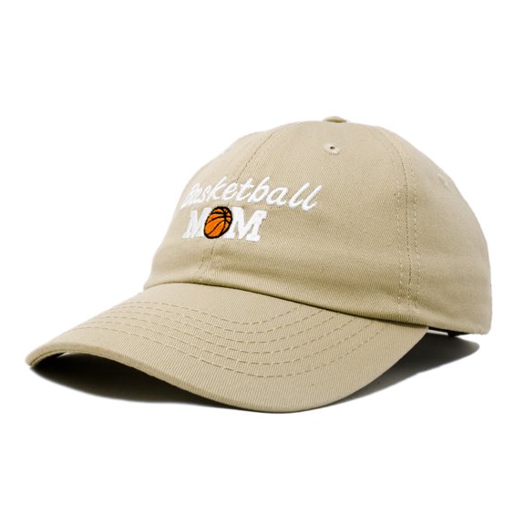 DALIX Basketball Mom Hat and Caps for Women in Khaki