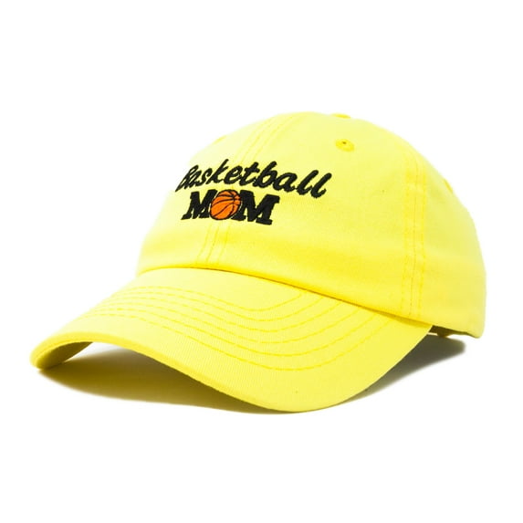 DALIX Basketball Mom Hat and Caps for Women in Minion Yellow