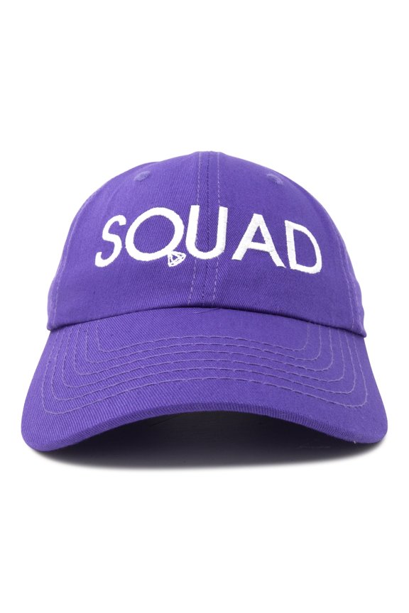 Bride Squad Baseball Cap Bridal Shower Bachelorette Dad Hat Purple