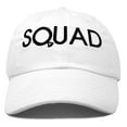 thumbnail image 1 of DALIX Bride Squad Baseball Cap Bridal Shower Bachelorette Dad Hat White, 1 of 5