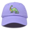 thumbnail image 1 of DALIX Brontosaurus Apatosaurus Dinosaur Kids Hat Baseball Cap Girls Boys in Lavender, 1 of 6