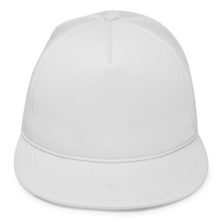 DALIX Classic Flat Bill Trucker Cap photo 1