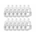 thumbnail image 1 of DALIX Clear Backpack for School Transparent Bags Girls Boys White 12 Pack, 1 of 7