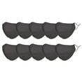 thumbnail image 1 of DALIX Cloth Face Mask Reuseable Washable in Charcoal Gray Made in USA - L-XL Size (10 Pack), 1 of 4