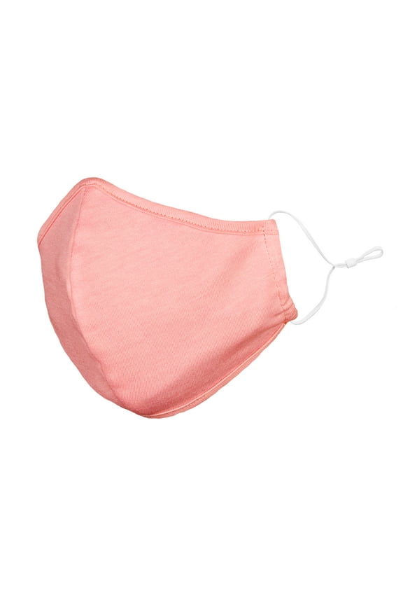 Cloth Face Mask Reuseable Washable in Pink Made in USA - L-XL Size