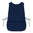 thumbnail image 1 of DALIX Cobbler Apron Two Pockets Smock Regular Double Sided Apron, Navy Blue, 1 of 6