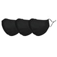 thumbnail image 1 of DALIX Cotton Face Mask Reuseable Washable in Black Made in USA - XXS-XS Size 3 Pack, 1 of 5