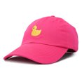 thumbnail image 1 of DALIX Cute Ducky Hat Youth Baseball Cap for Kids Girls and Boys in Hot Pink, 1 of 7