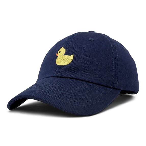 DALIX Cute Ducky Soft Baseball Cap Dad Hat in Navy Blue