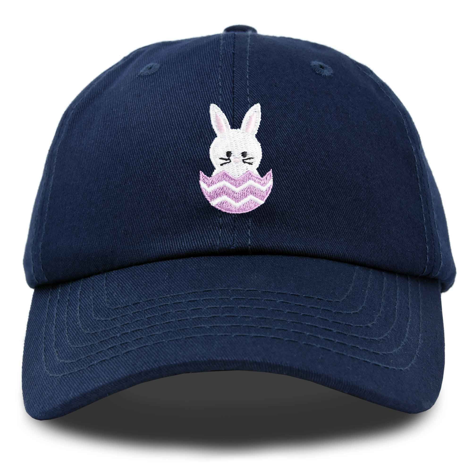 レビュー高評価の商品!の商品をすべて DALIX Cute Easter Bunny Kids Hat Embroidered Girls Baseball 帽子