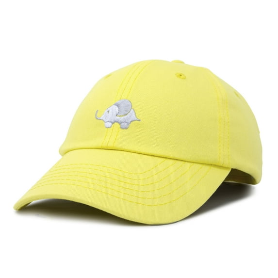 DALIX Cute Elephant Hat Cotton Baseball Cap in Minion Yellow