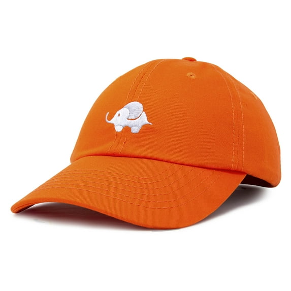 DALIX Cute Elephant Hat Cotton Baseball Cap in Orange