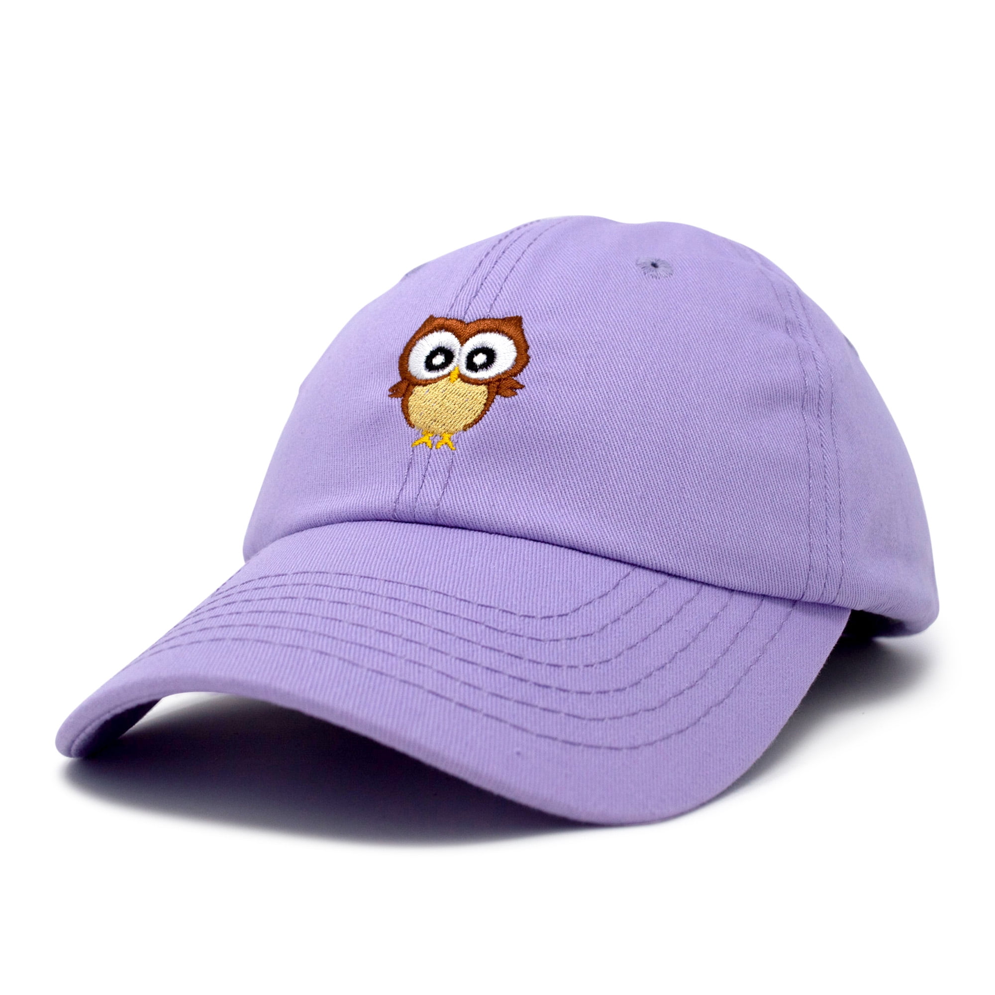 DALIX Cute Owl Hat Cotton Baseball Cap in Lavender - Walmart.com