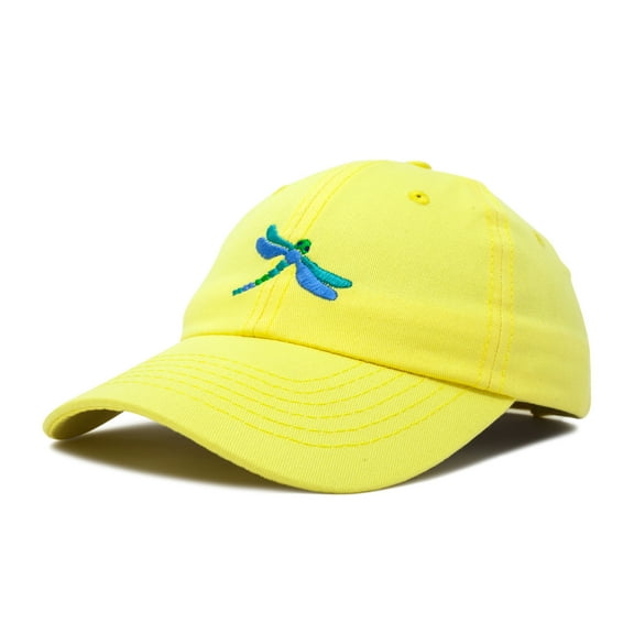 DALIX Dragonfly Womens Baseball Cap Fashion Hat in Minion Yellow