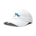 thumbnail image 1 of DALIX Dragonfly Womens Baseball Cap Fashion Hat in White, 1 of 7