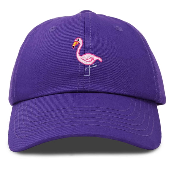 DALIX Flamingo Hat Women's Baseball Cap in Purple